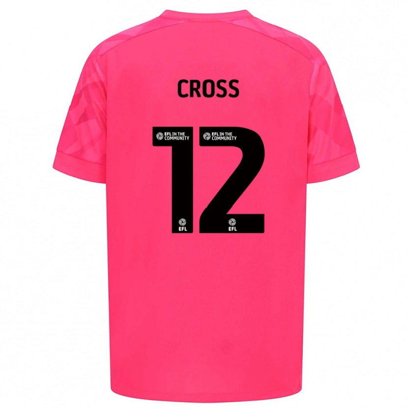Danxen Heren Alex Cross #12 Roze Roze Keepersshirt 2025/26 T-Shirt