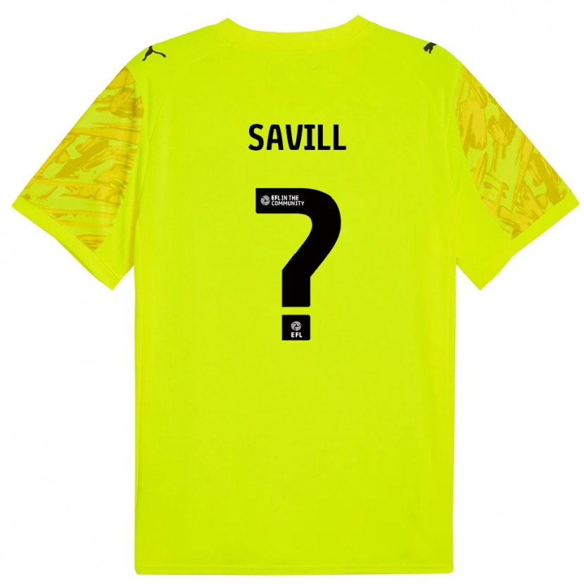 Danxen Heren Delainy Savill #0 Fluorescerend Groen Keepersshirt 2025/26 T-Shirt
