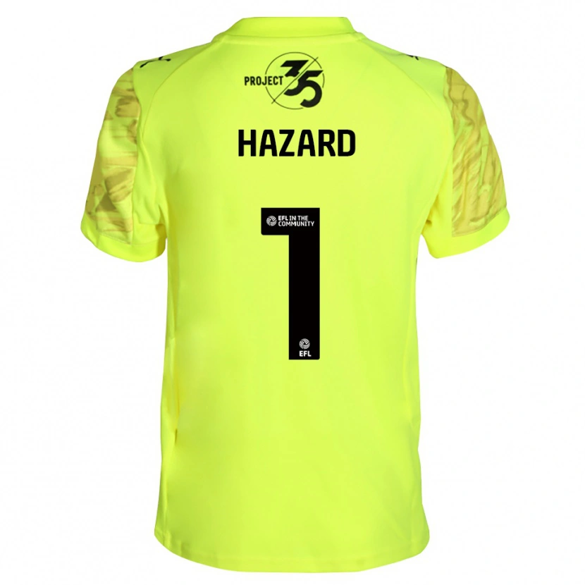 Danxen Heren Conor Hazard #1 Fluorescerend Groen Zwart Keepersshirt 2025/26 T-Shirt