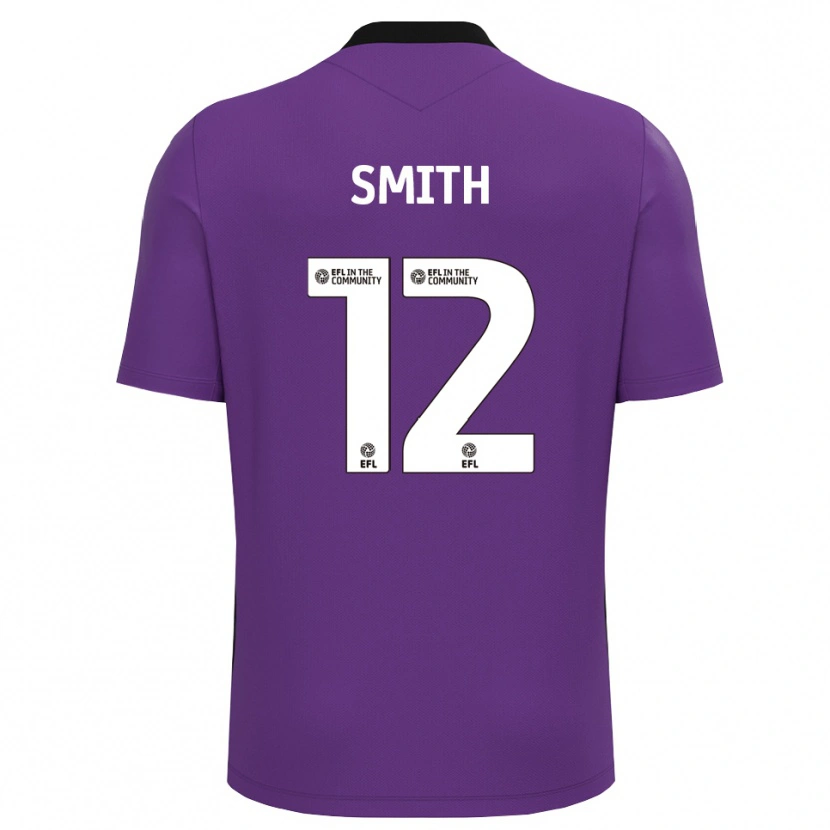 Danxen Heren Tom Smith #12 Paars Wit Keepersshirt 2025/26 T-Shirt