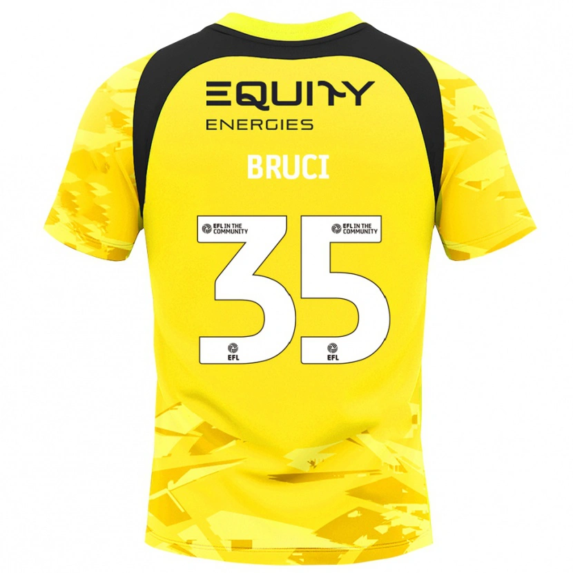Danxen Heren Izabella Bruci #35 Lichtgeel Glack Keepersshirt 2025/26 T-Shirt