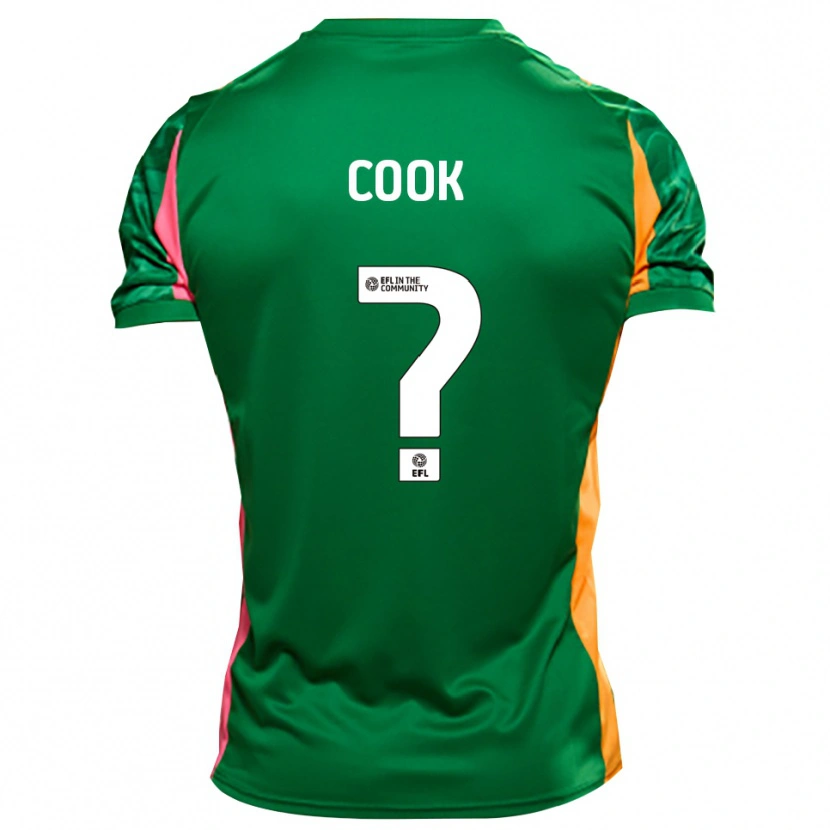 Danxen Heren Cook #0 Groen Oranje Keepersshirt 2025/26 T-Shirt