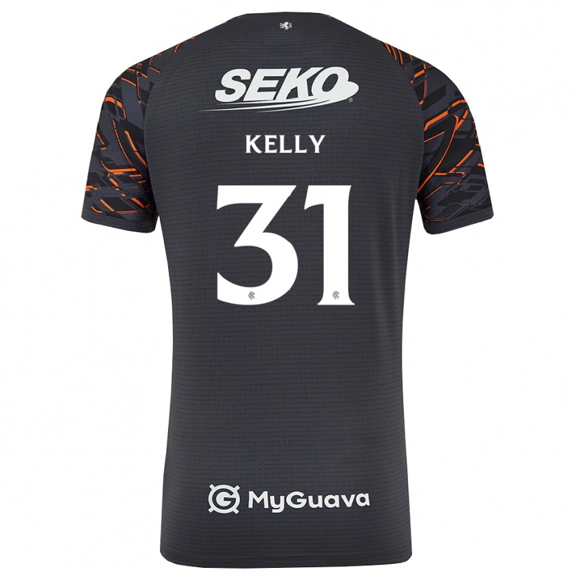 Danxen Heren Liam Kelly #31 Donkergrijs Keepersshirt 2025/26 T-Shirt