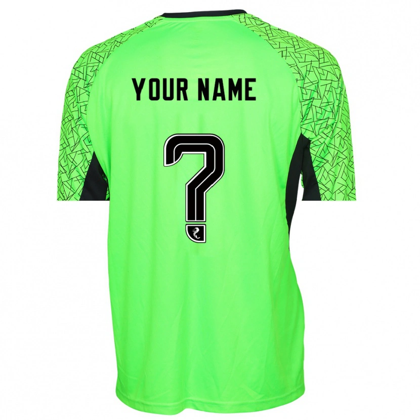 Danxen Heren Livingston FC Groen Zwart Keepersshirt 2025/26 T-Shirt