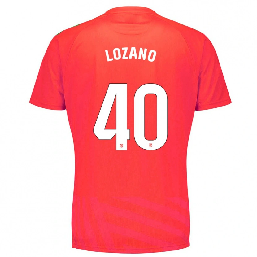 Danxen Heren Gabriel Lozano #40 Rood Wit Keepersshirt 2025/26 T-Shirt