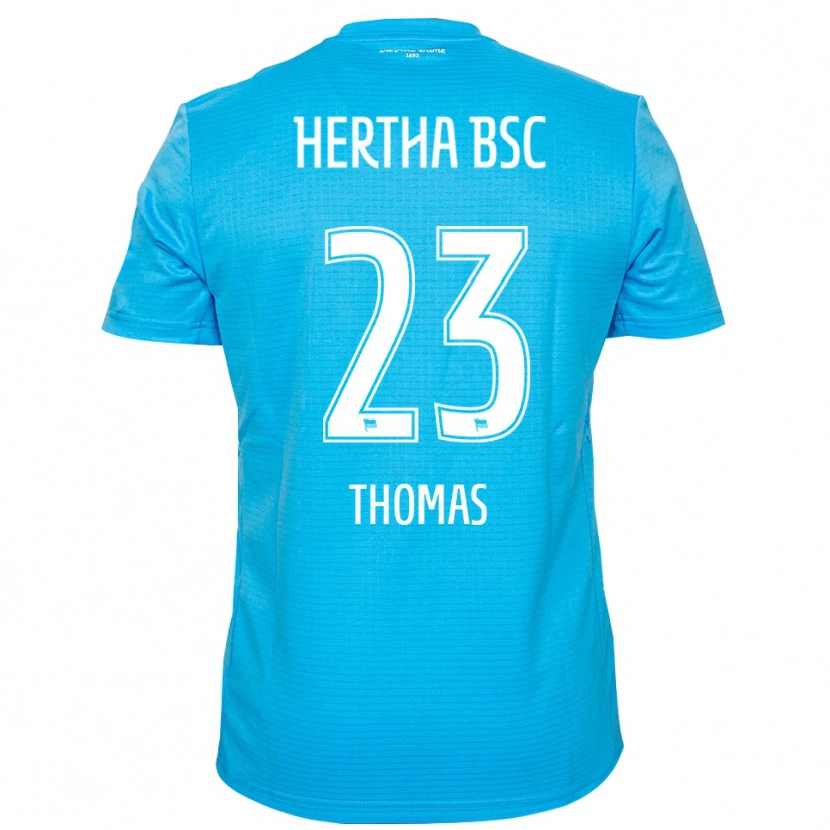 Danxen Heren Aaliyah Thomas #23 Lichtblauw Wit Keepersshirt 2025/26 T-Shirt