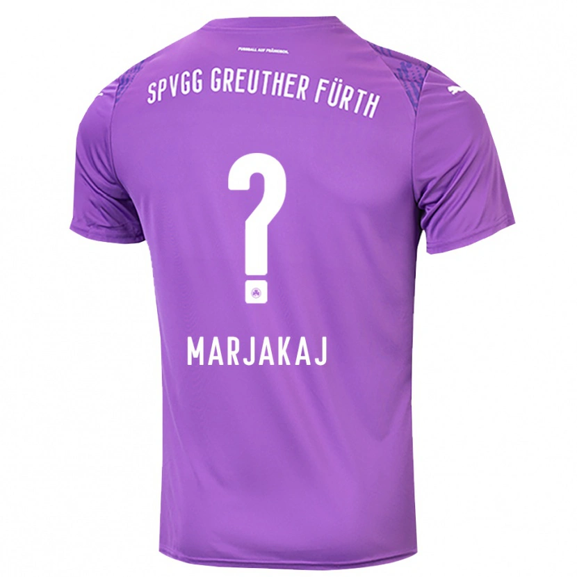 Danxen Heren Sabina Marjakaj #0 Paars Wit Keepersshirt 2025/26 T-Shirt