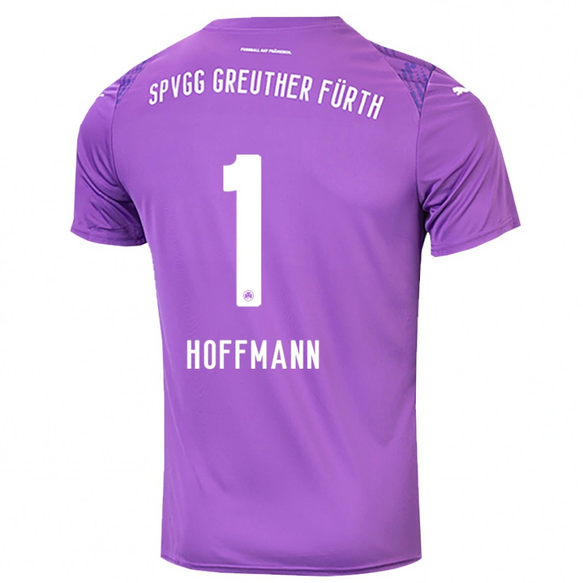 Danxen Heren Simon Hoffmann #1 Paars Wit Keepersshirt 2025/26 T-Shirt