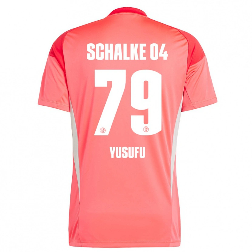 Danxen Heren Leonie Bendzulla #79 Koraal Rood Keepersshirt 2025/26 T-Shirt