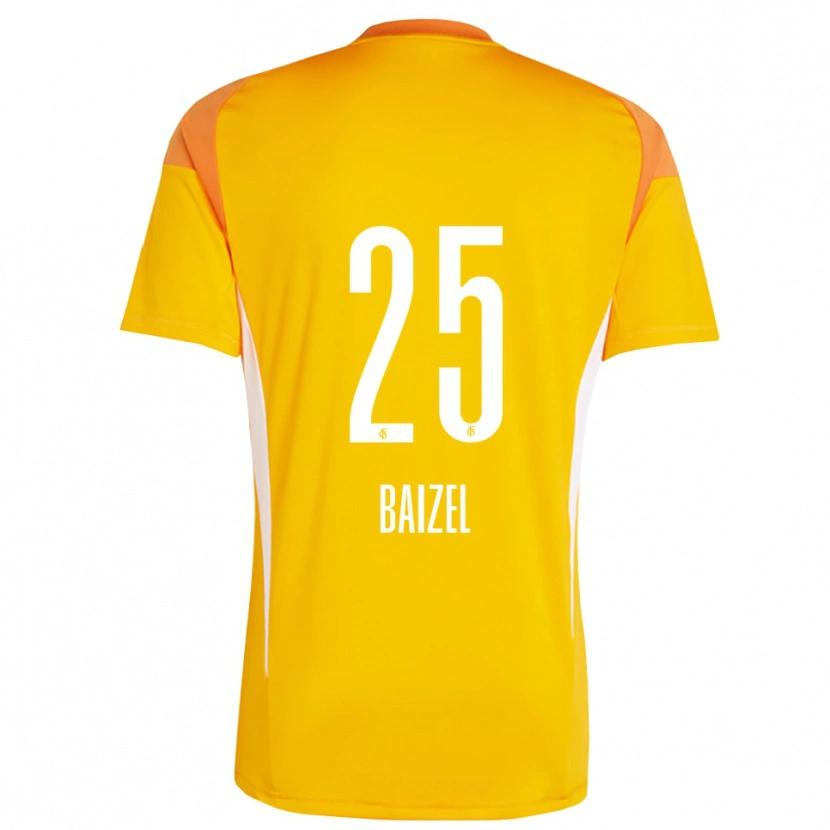 Danxen Heren David Baizel #25 Geel Oranje Keepersshirt 2025/26 T-Shirt