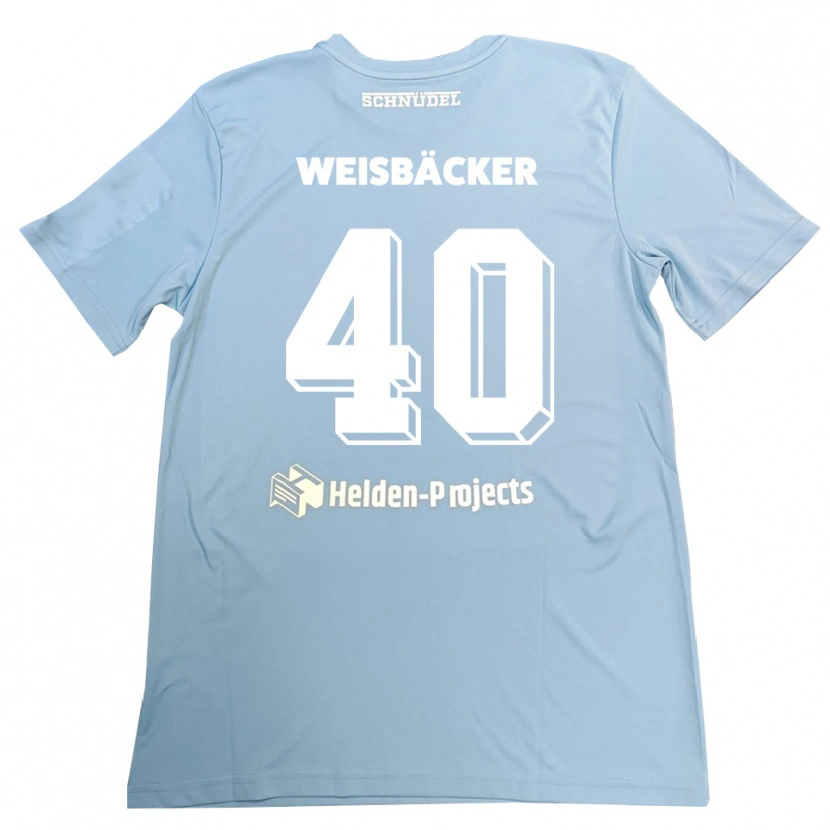 Danxen Heren Maximilian Weisbäcker #40 Blauwgrijs Keepersshirt 2025/26 T-Shirt