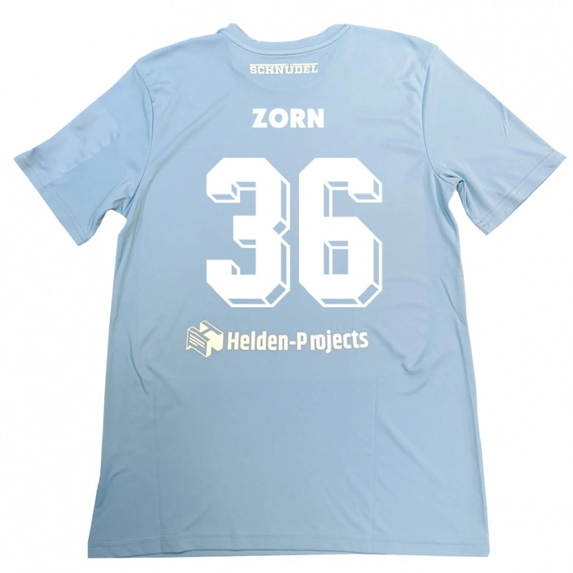 Danxen Heren Emil Zorn #36 Blauwgrijs Keepersshirt 2025/26 T-Shirt