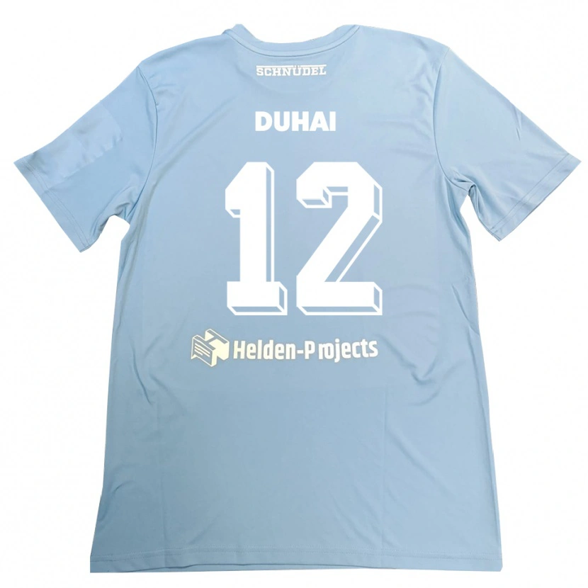 Danxen Heren Konstantin Duhai #12 Blauwgrijs Keepersshirt 2025/26 T-Shirt