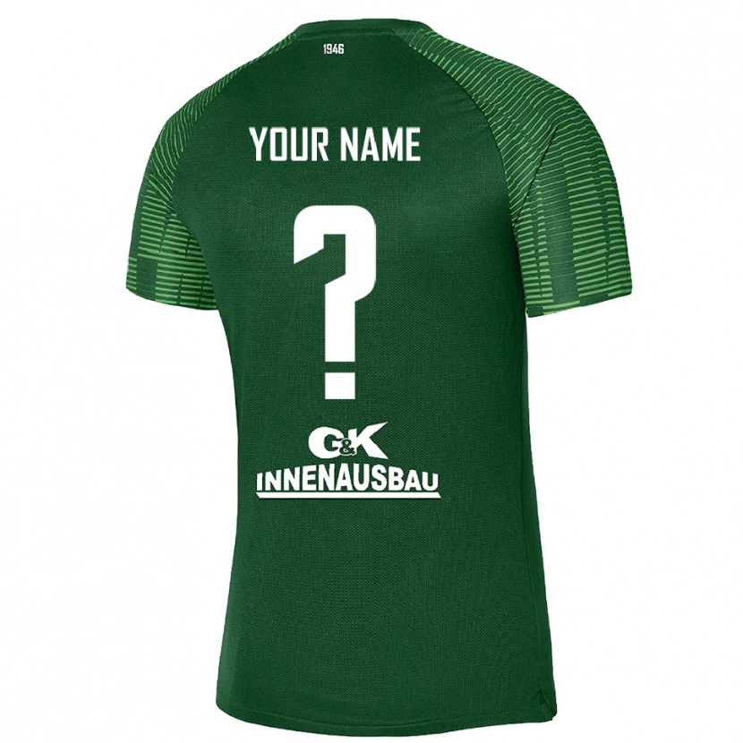 Danxen Heren Erzgebirge Aue Diep Groen Zwart Keepersshirt 2025/26 T-Shirt