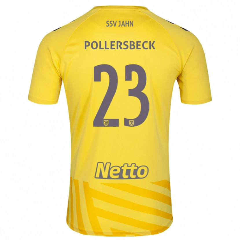 Danxen Heren Julian Pollersbeck #23 Geel Grijs Keepersshirt 2025/26 T-Shirt