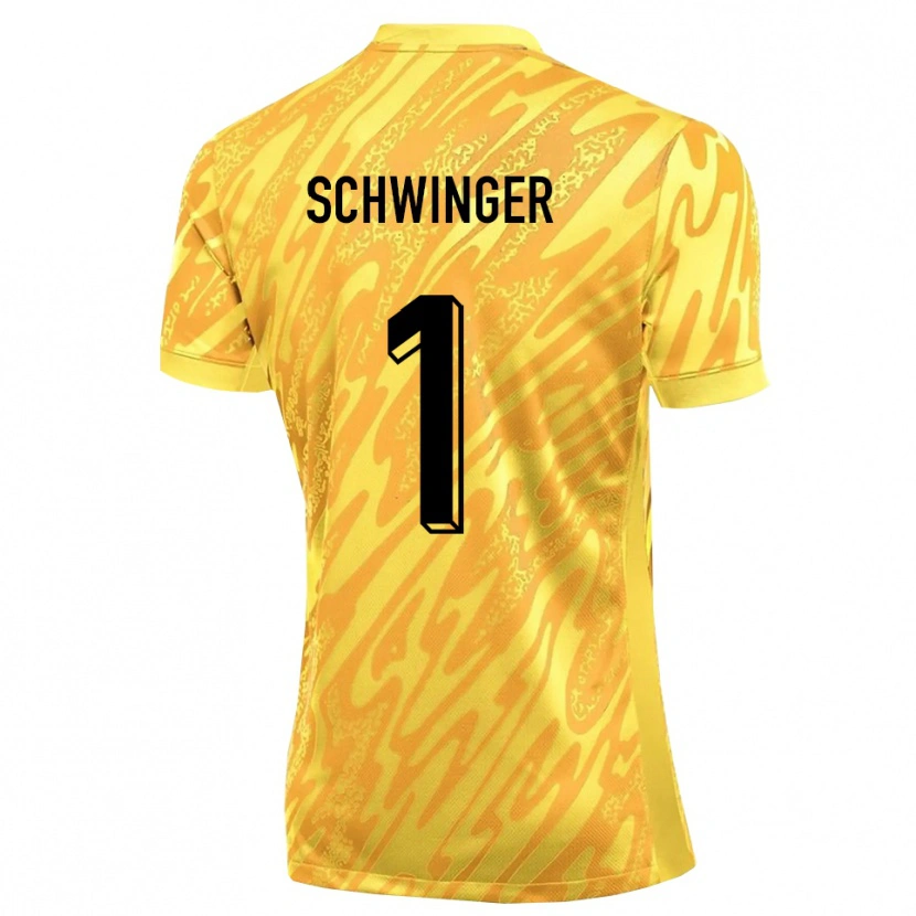 Danxen Heren Holm Schwinger #1 Geel Oranje Keepersshirt 2025/26 T-Shirt