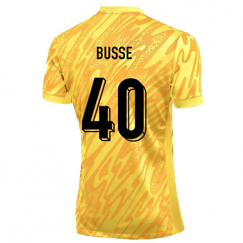 Danxen Heren Jonah Busse #40 Geel Oranje Keepersshirt 2025/26 T-Shirt