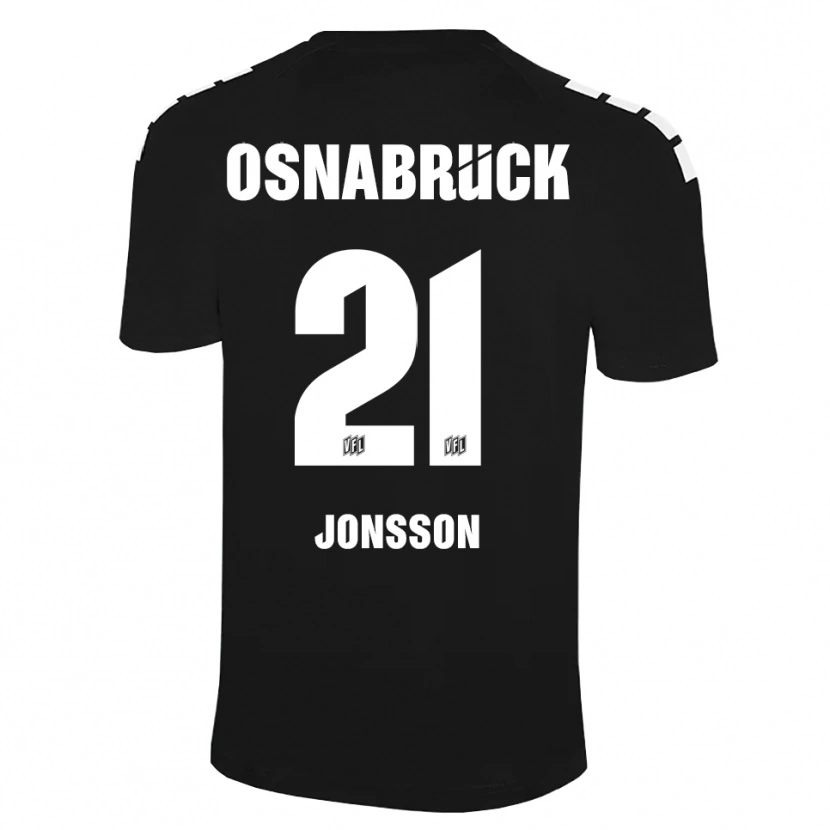 Danxen Heren Lukas Jonsson #21 Zwart Wit Keepersshirt 2025/26 T-Shirt