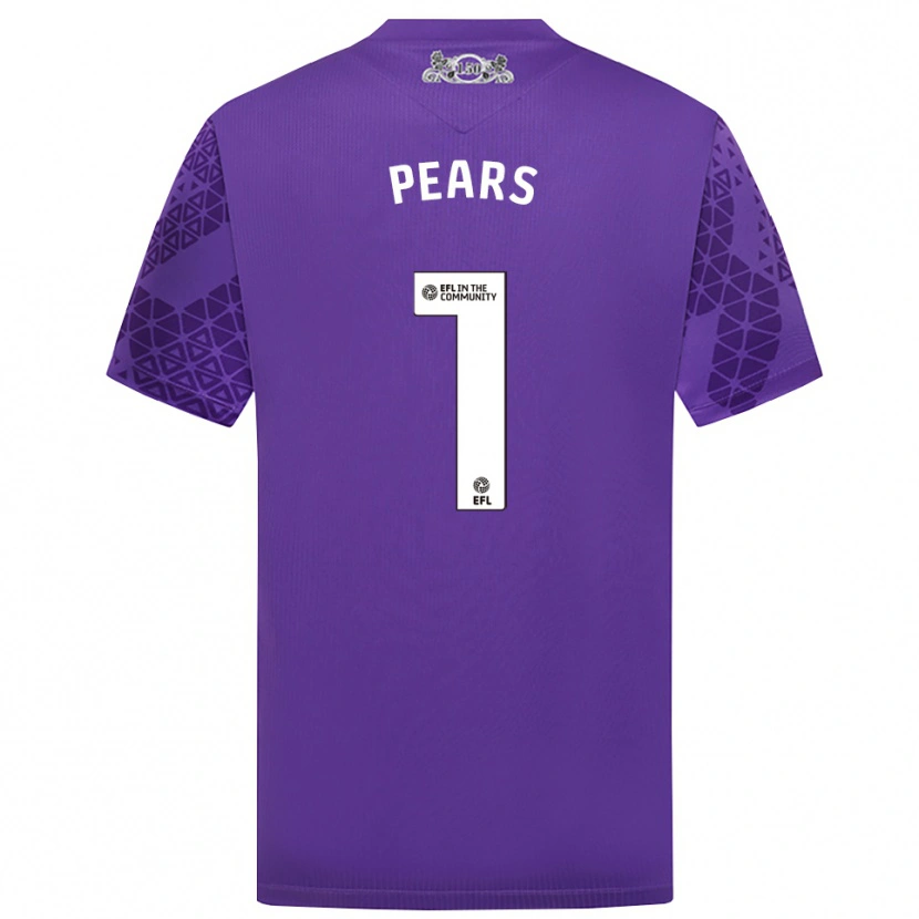 Danxen Heren Aynsley Pears #1 Paars Wit Keepersshirt 2025/26 T-Shirt
