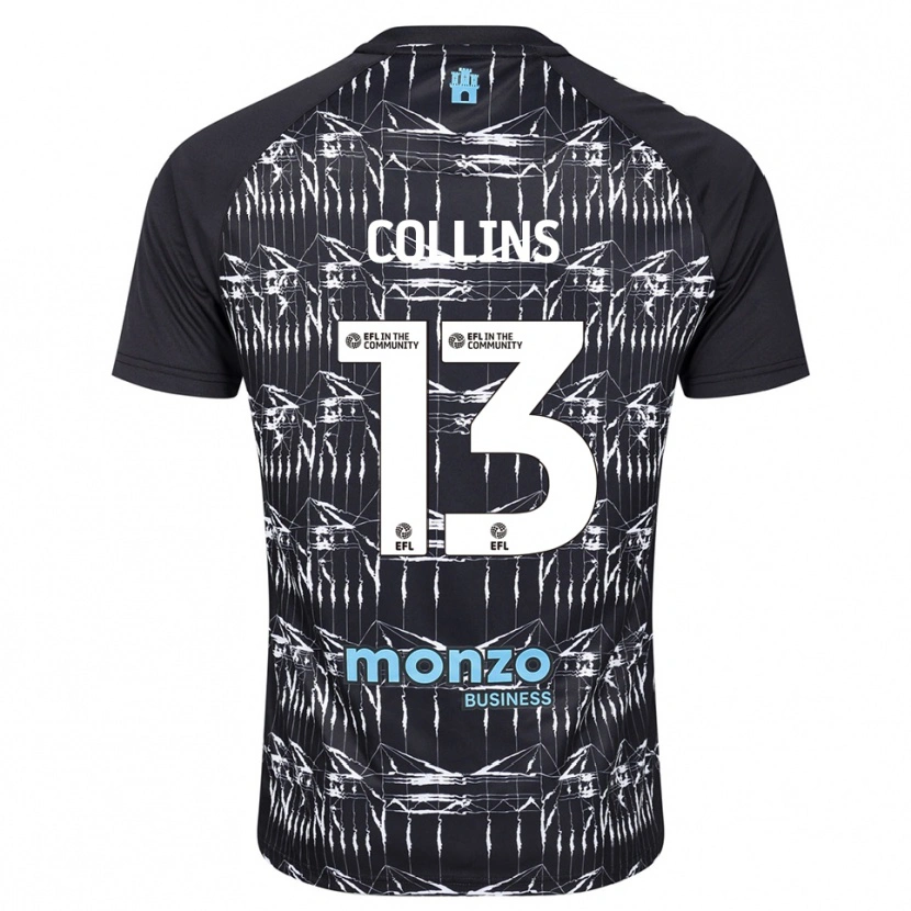 Danxen Heren Ben Wilson #13 Zwart Blauw Keepersshirt 2025/26 T-Shirt