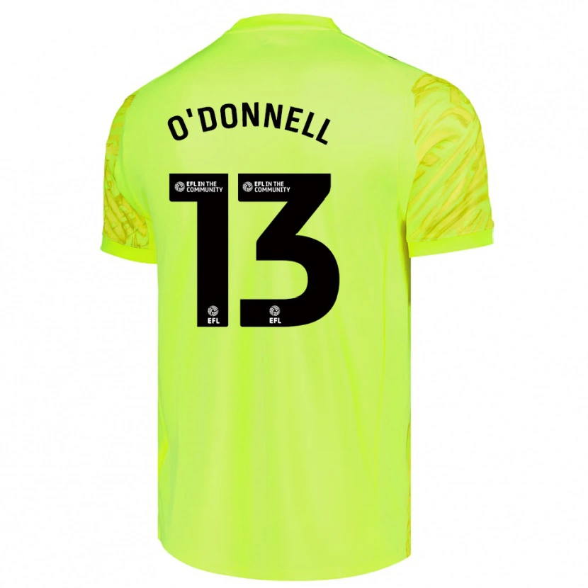 Danxen Heren Richard O'Donnell #13 Fluorescerend Groen Keepersshirt 2025/26 T-Shirt
