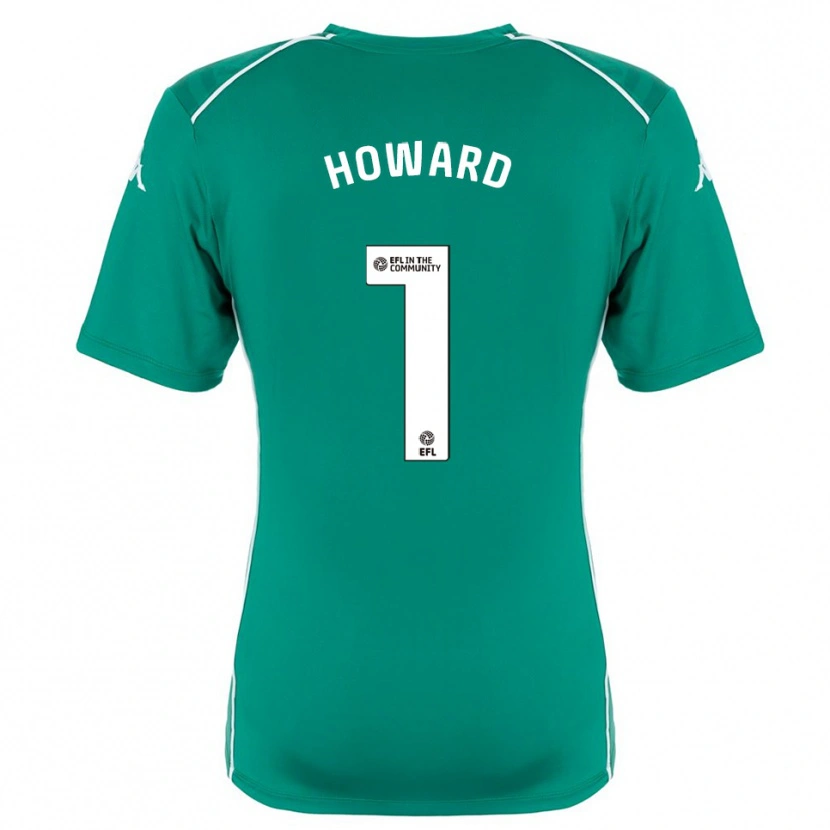 Danxen Heren Archie Howard #1 Groen Wit Keepersshirt 2025/26 T-Shirt