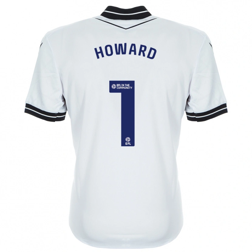 Danxen Heren Beth Howard #1 Wit Koninklijk Blauw Keepersshirt 2025/26 T-Shirt