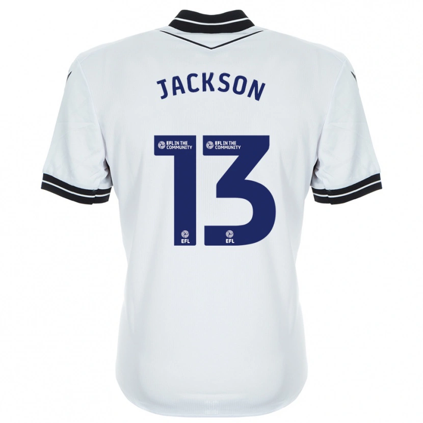 Danxen Heren Will Jackson #13 Wit Koninklijk Blauw Keepersshirt 2025/26 T-Shirt