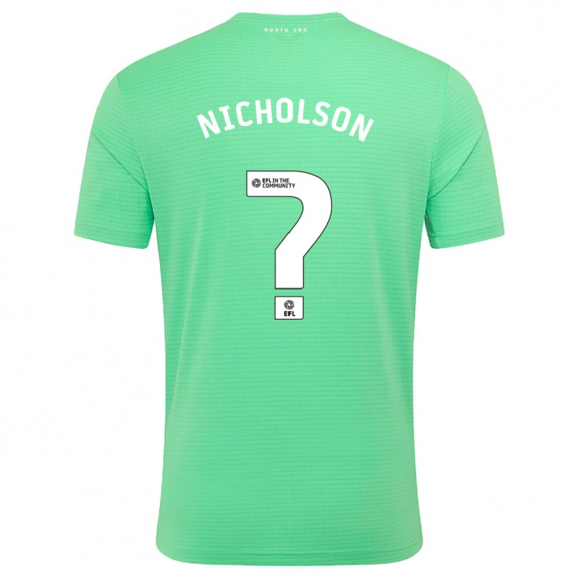 Danxen Heren Joseph Nicholson #0 Pastel Turkoois Keepersshirt 2025/26 T-Shirt