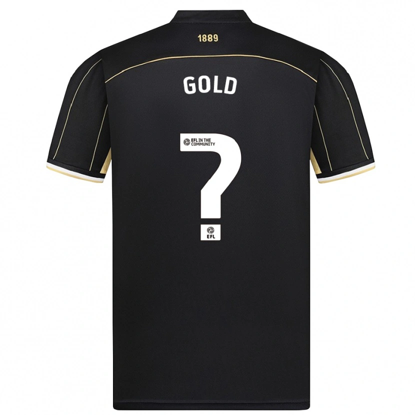Danxen Heren Ethan Gold #0 Zwart Bruin Keepersshirt 2025/26 T-Shirt
