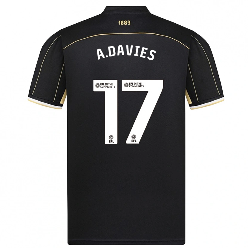 Danxen Heren Adam Davies #17 Zwart Bruin Keepersshirt 2025/26 T-Shirt