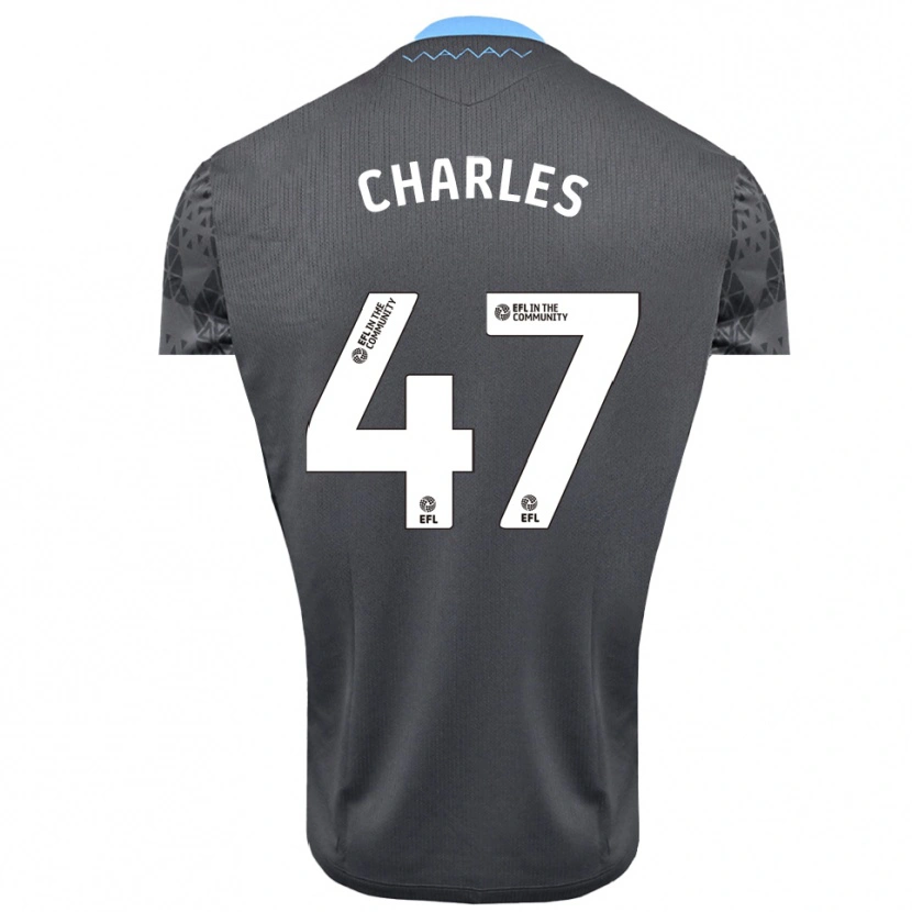 Danxen Heren Pierce Charles #47 Grijs Wit Keepersshirt 2025/26 T-Shirt