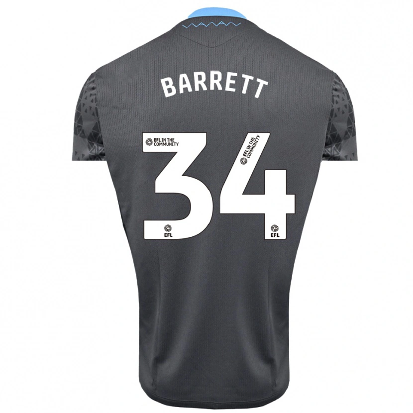 Danxen Heren Killian Barrett #34 Grijs Wit Keepersshirt 2025/26 T-Shirt