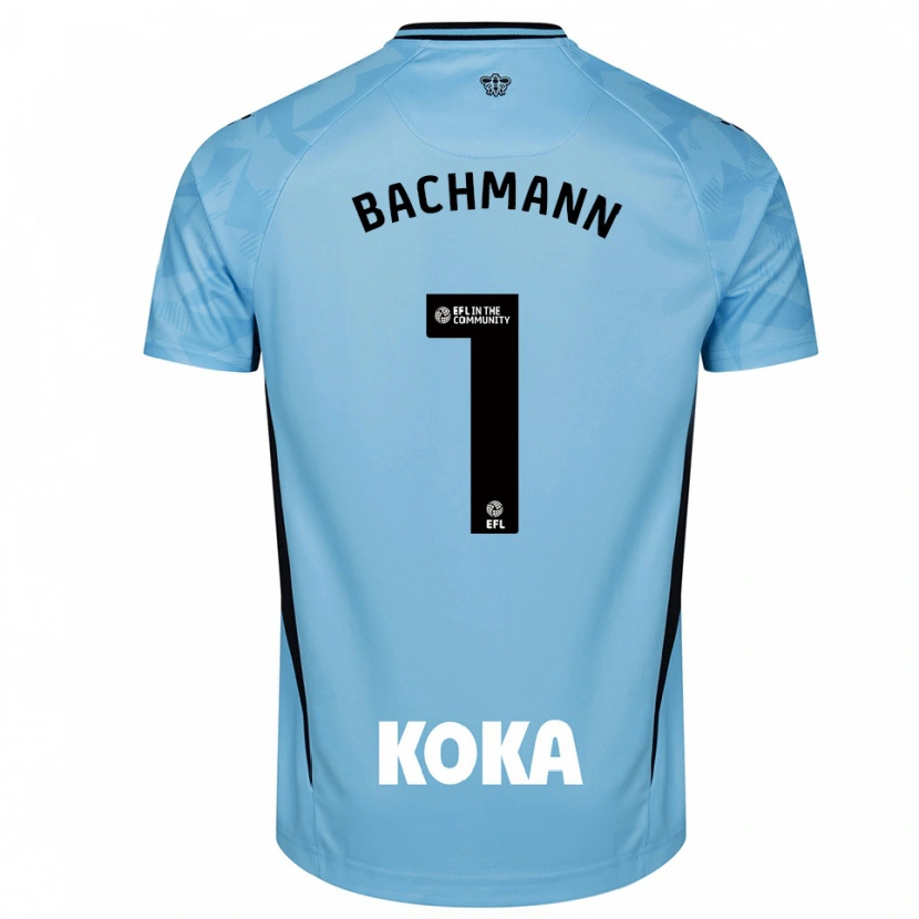 Danxen Heren Daniel Bachmann #1 Licht Hemelsblauw Keepersshirt 2025/26 T-Shirt