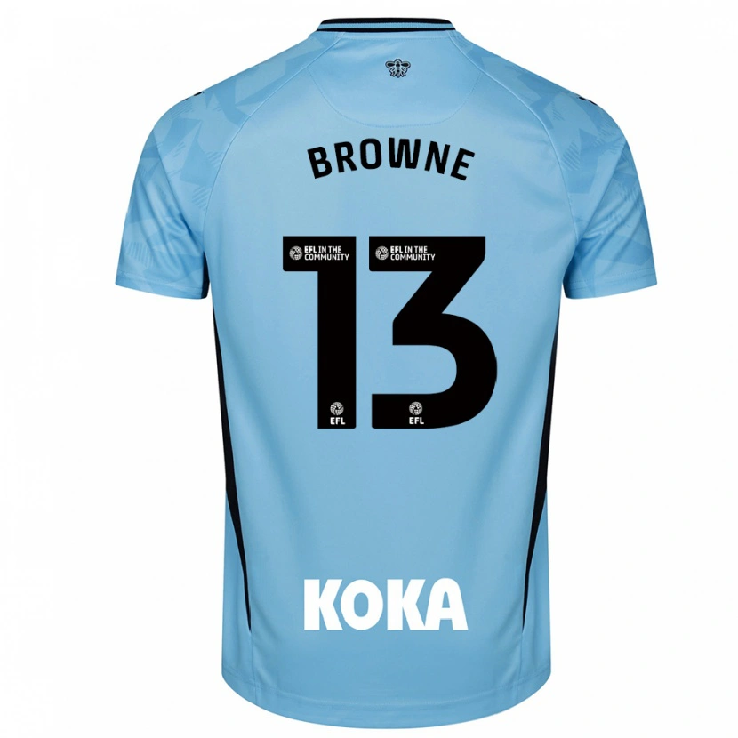 Danxen Heren Roraigh Browne #13 Licht Hemelsblauw Keepersshirt 2025/26 T-Shirt