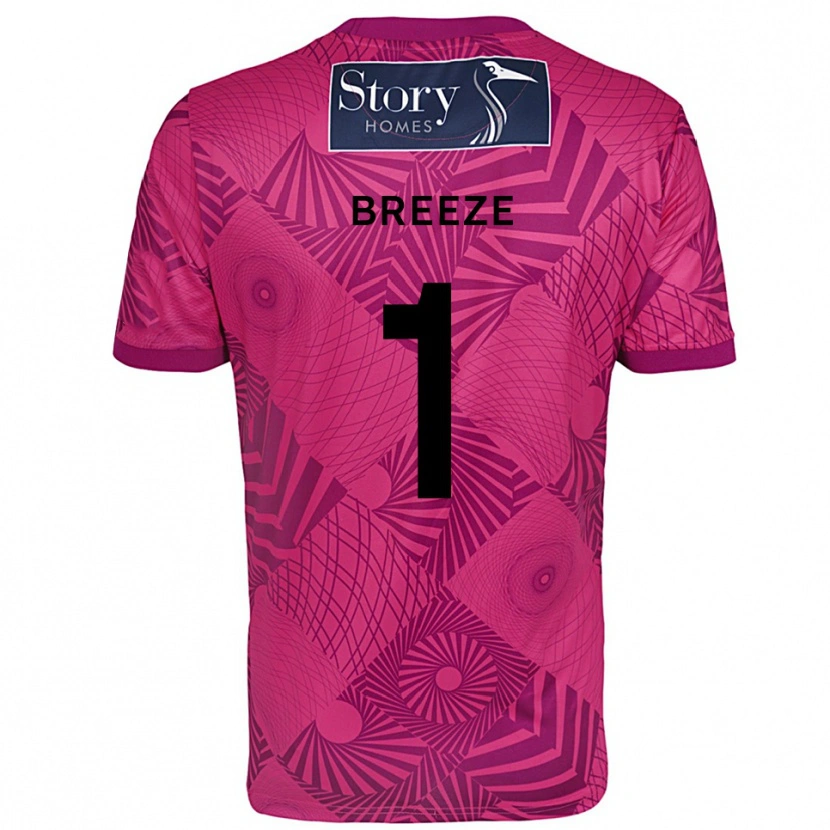 Danxen Heren Gabriel Breeze #1 Paars Magenta Keepersshirt 2025/26 T-Shirt
