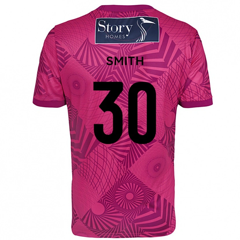 Danxen Heren Jude Smith #30 Paars Magenta Keepersshirt 2025/26 T-Shirt