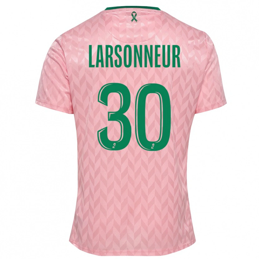 Danxen Heren Gautier Larsonneur #30 Roze Groen Keepersshirt 2025/26 T-Shirt