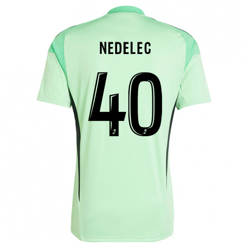 Danxen Heren Aymerick Nedelec #40 Lichtgroen Zwart Keepersshirt 2025/26 T-Shirt