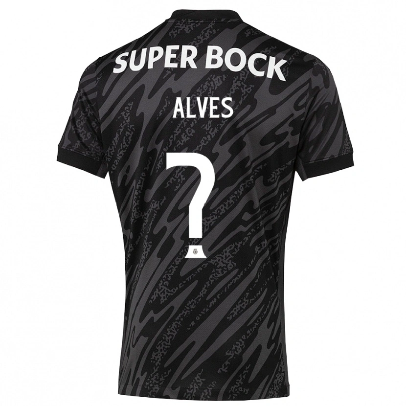 Danxen Heren Guilherme Alves #0 Grijs Zwart Wit Keepersshirt 2025/26 T-Shirt