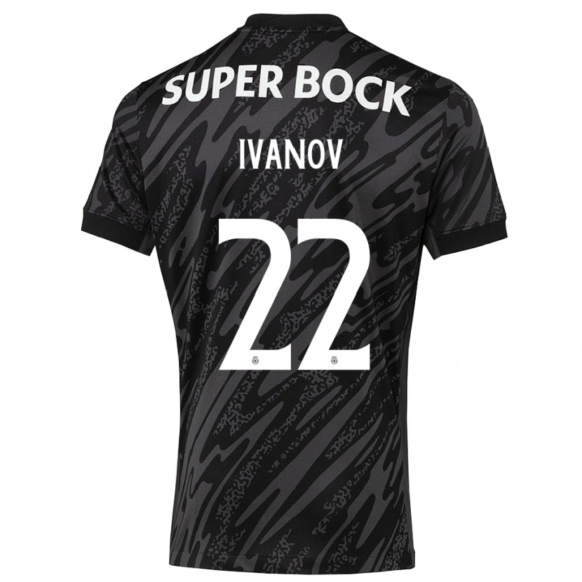 Danxen Heren David Ivanov #22 Grijs Zwart Wit Keepersshirt 2025/26 T-Shirt