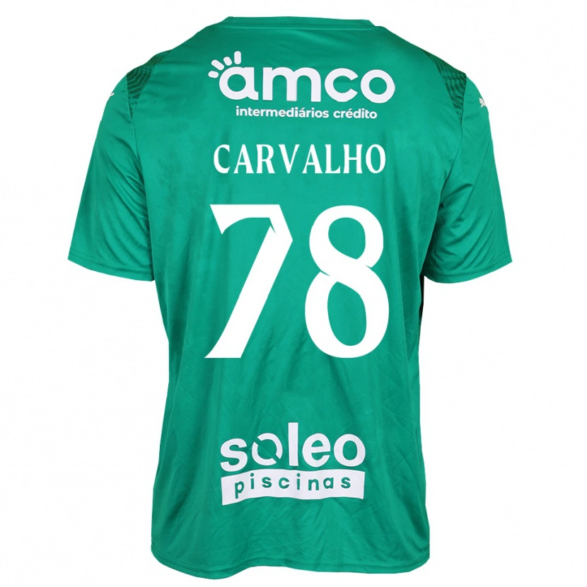Danxen Heren João Carvalho #78 Groen Wit Keepersshirt 2025/26 T-Shirt