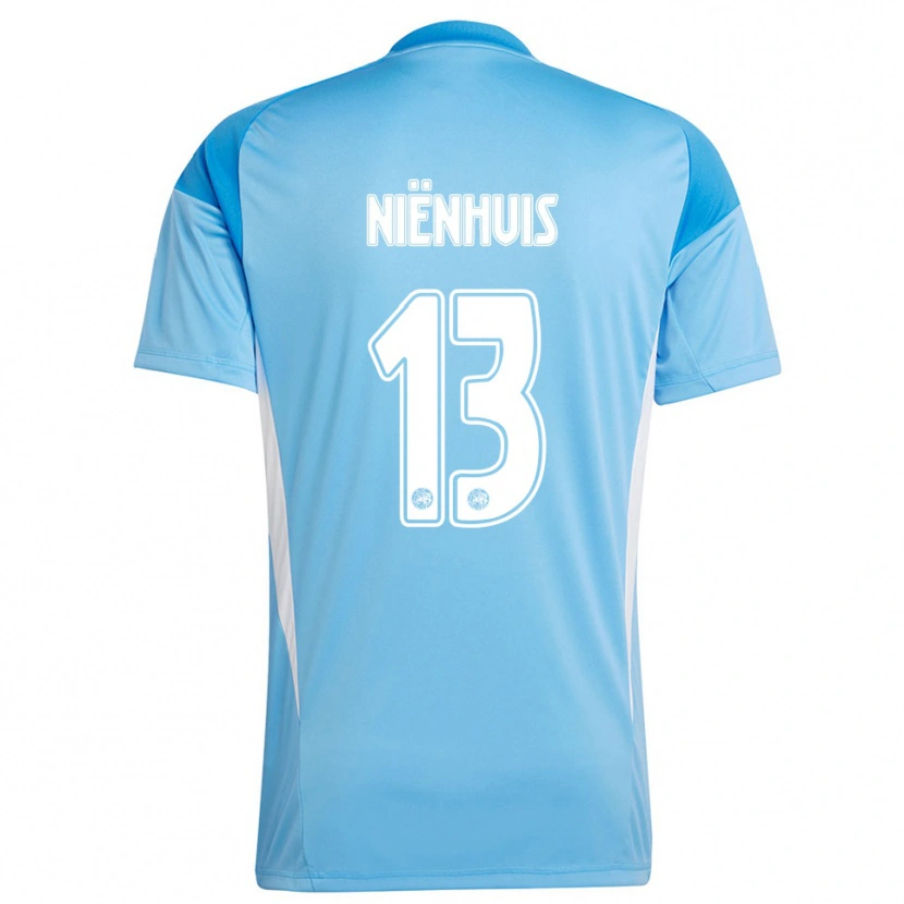 Danxen Heren Lois Niënhuis #13 Lichtblauw Wit Keepersshirt 2025/26 T-Shirt