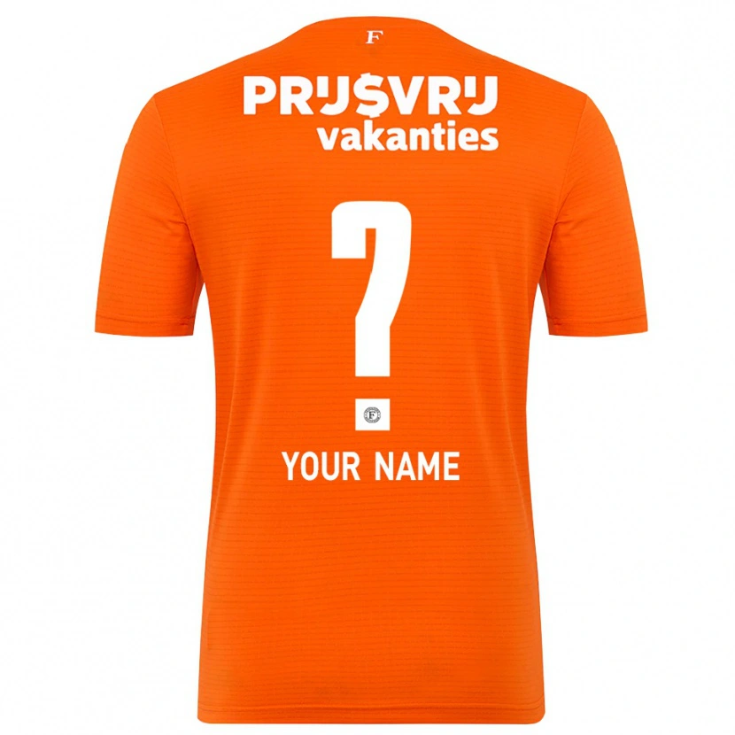 Danxen Heren Feyenoord Oranje Zwart Keepersshirt 2025/26 T-Shirt