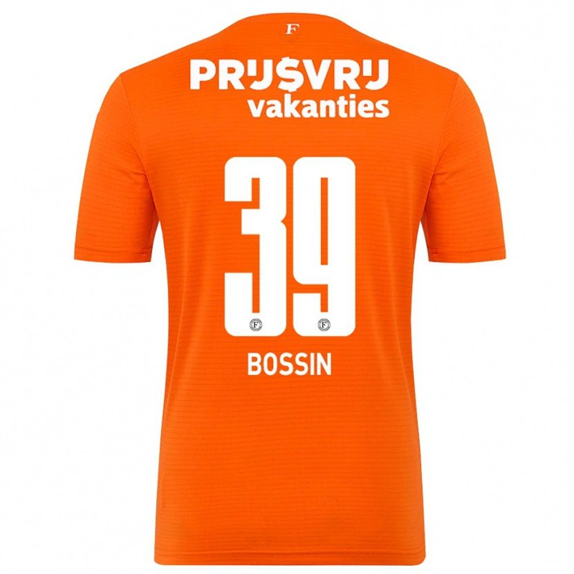 Danxen Heren Liam Bossin #39 Oranje Zwart Keepersshirt 2025/26 T-Shirt