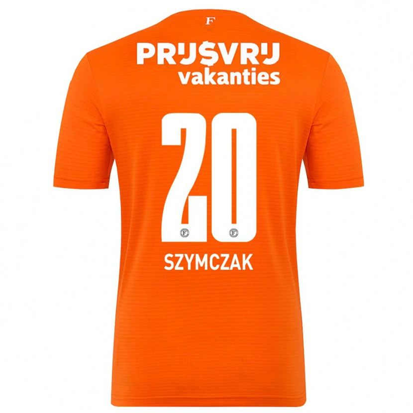 Danxen Heren Oliwia Szymczak #20 Oranje Zwart Keepersshirt 2025/26 T-Shirt