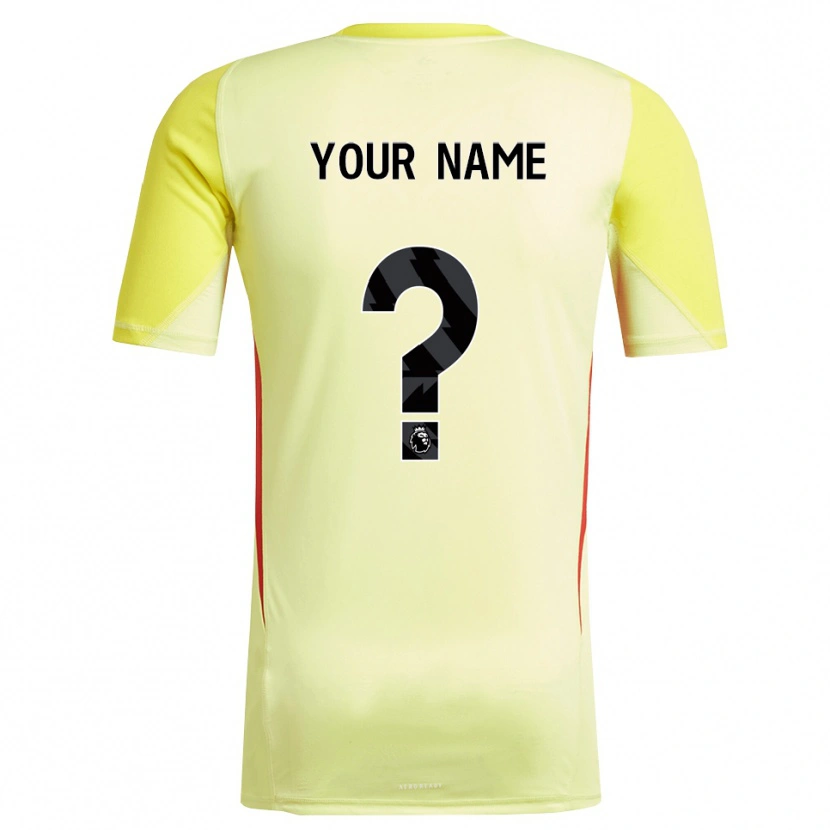 Danxen Heren Liverpool FC Geel Rood Keepersshirt 2025/26 T-Shirt