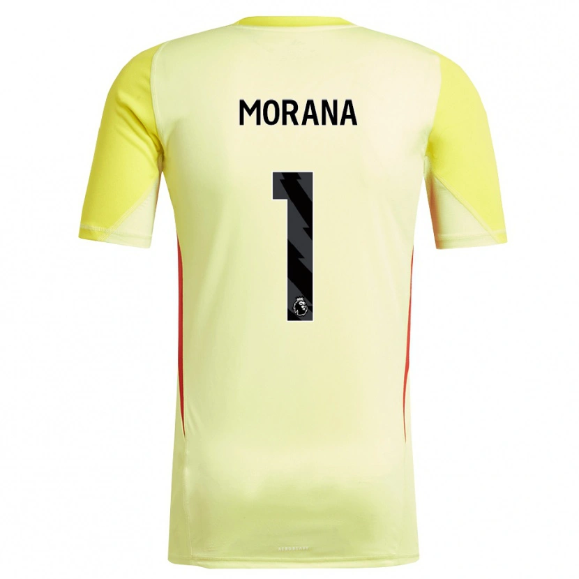 Danxen Heren Nathan Morana #1 Geel Rood Keepersshirt 2025/26 T-Shirt