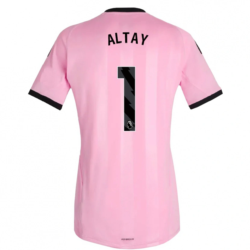 Danxen Heren Altay Bayındır #1 Roze Zwart Keepersshirt 2025/26 T-Shirt