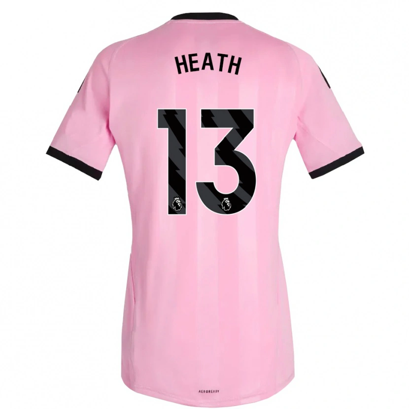 Danxen Heren Fred Heath #13 Roze Zwart Keepersshirt 2025/26 T-Shirt